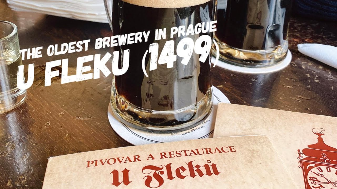 Must Go Place in Prague: The oldest brewery (1499):  U Fleků #traveller #prague #foodie #czechia