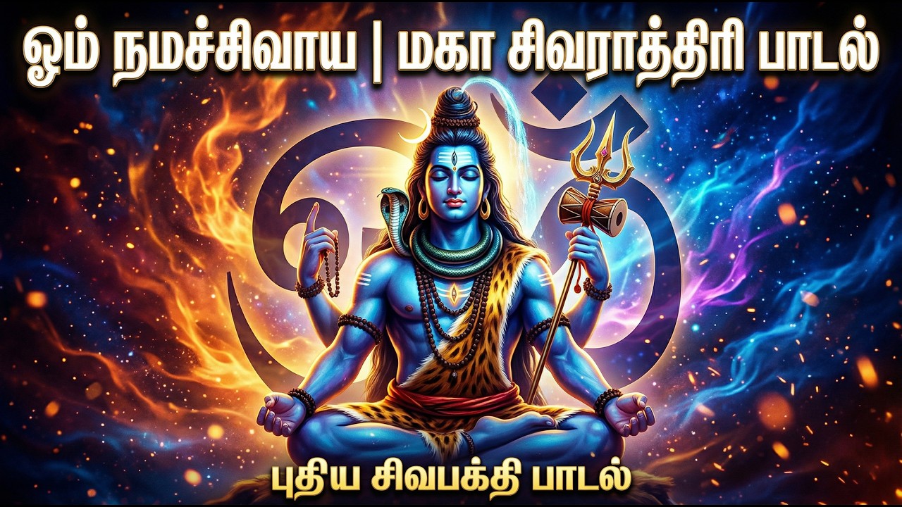 🙏ஓம் நமசிவாய | 🎶மகா சிவராத்திரி பாடல் | 👆MAHASHIVRATRI 🔥