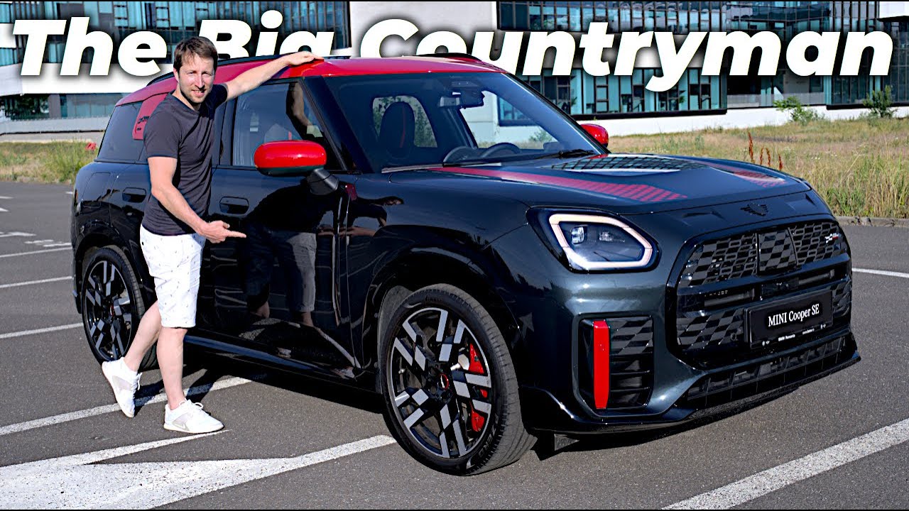 The Big Mini Countryman JCW ALL4 2024 - Is This the Best Crossover You Can Buy?