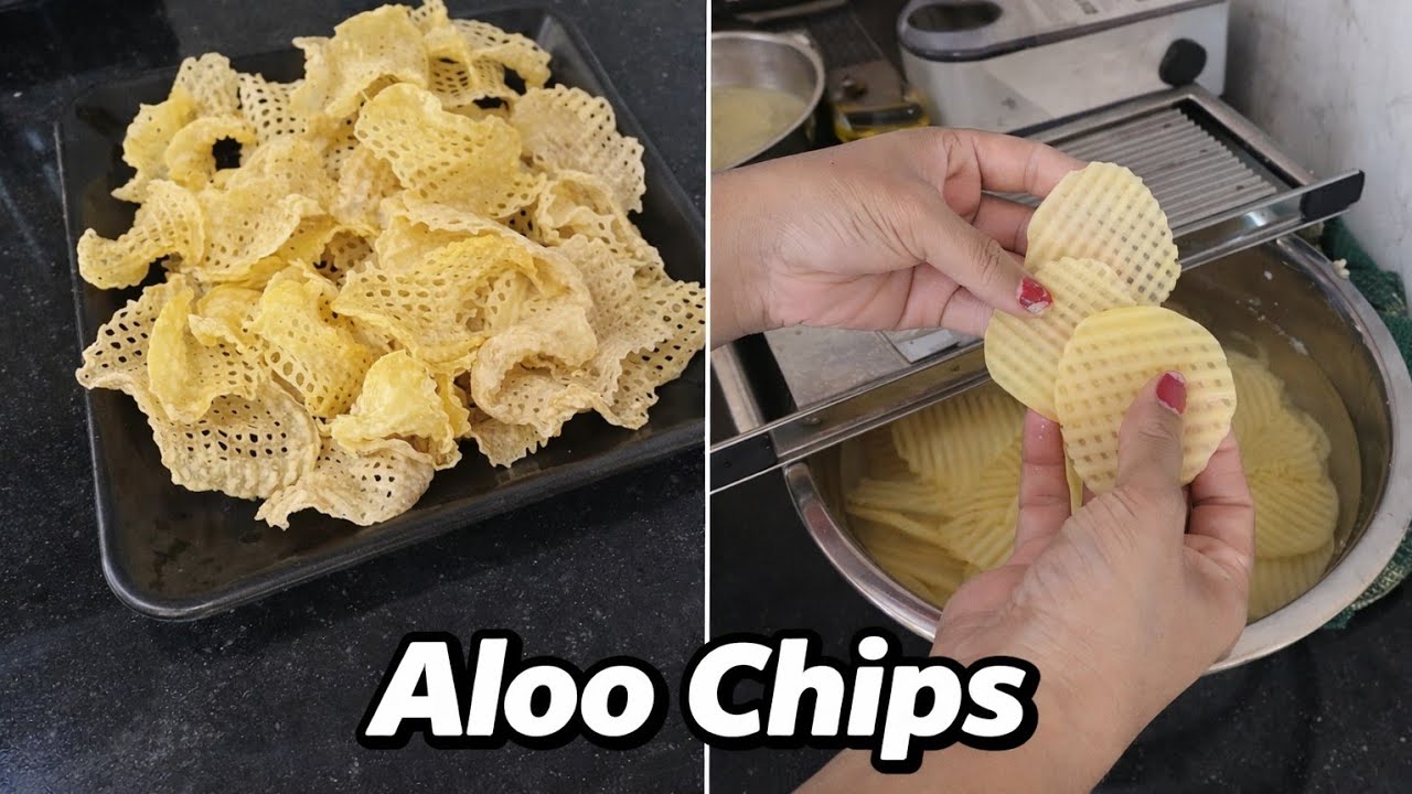 Aloo Chips Banane Ka Naya Tarika |Salon Saal Chale Chips Recipe
