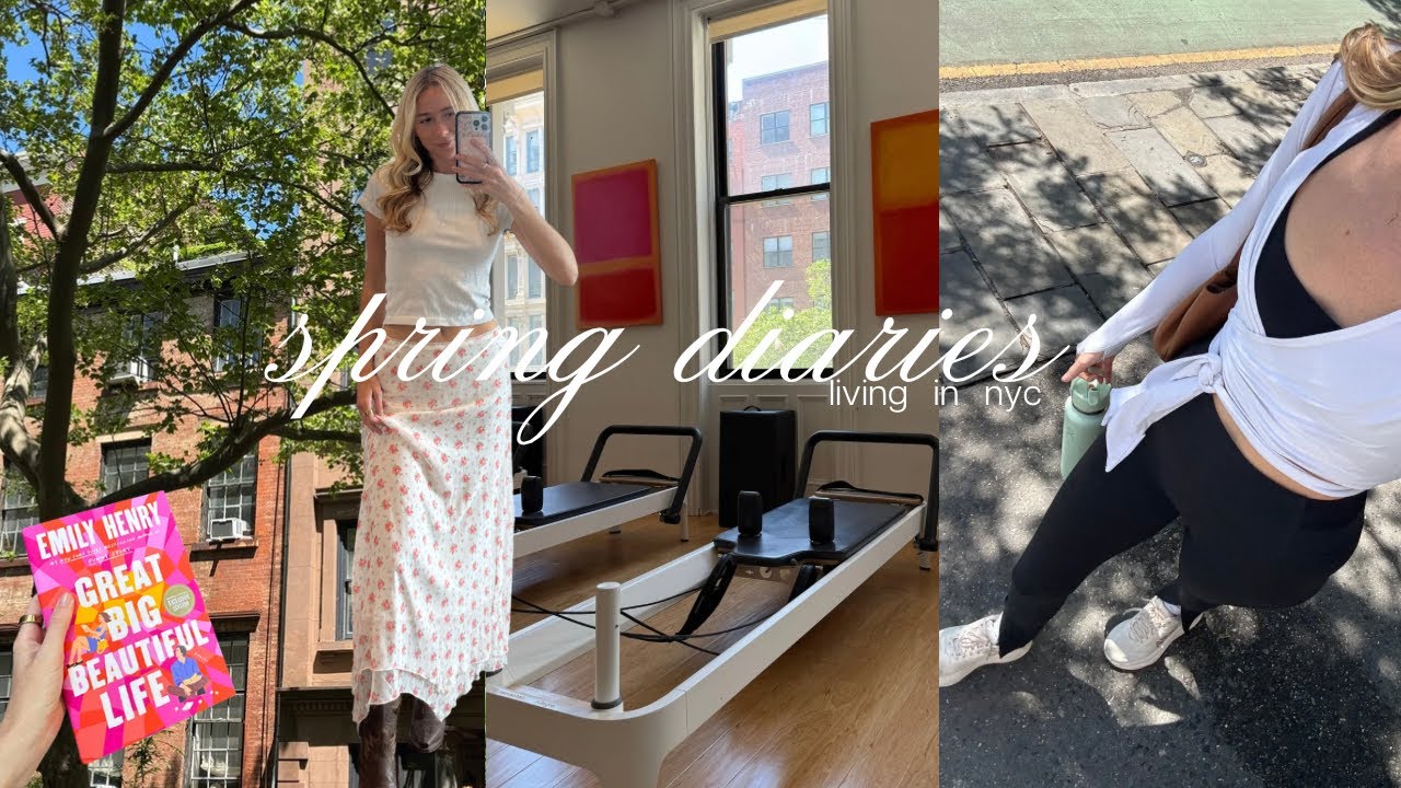 spring diaries | may book club, pilates + getting my sh*t together