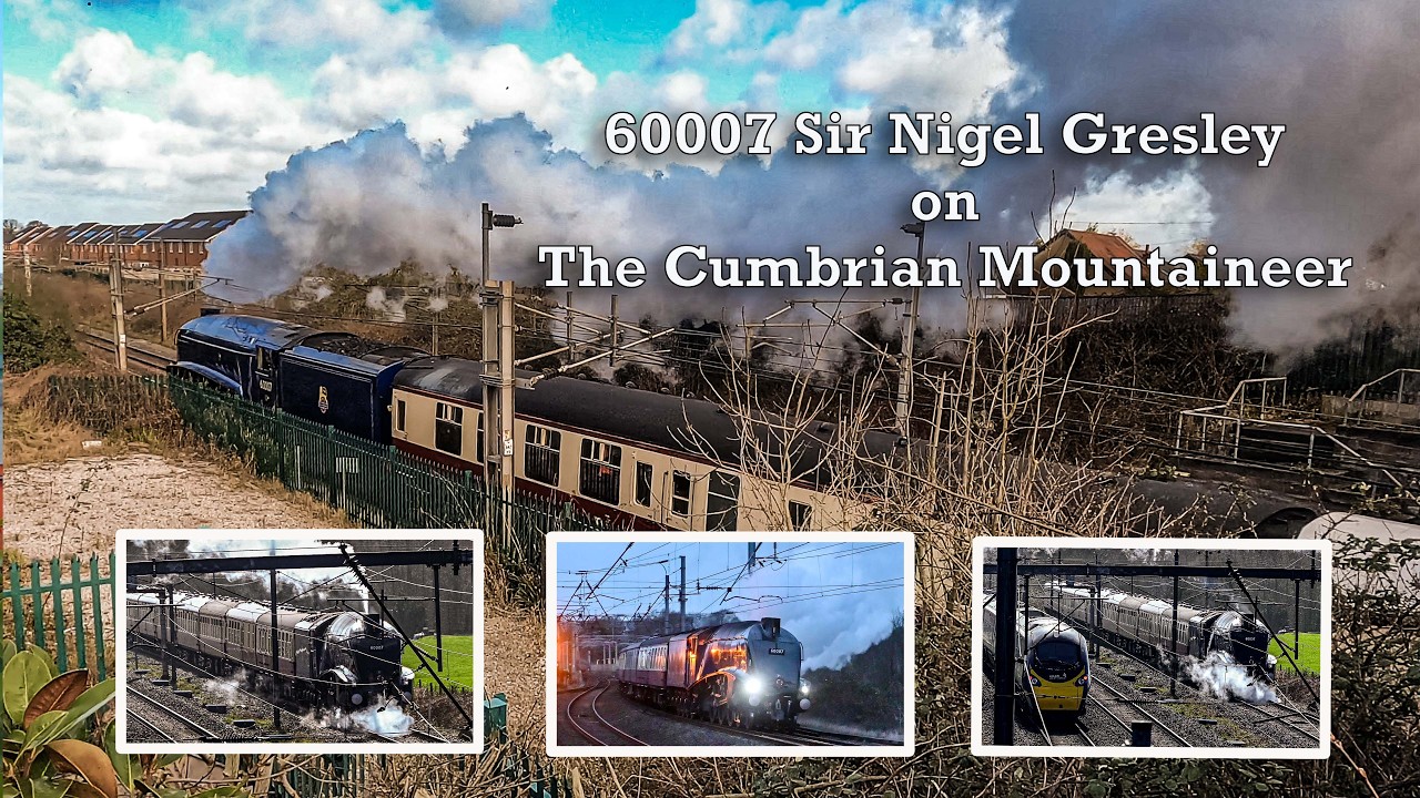 Chasing the Legend: 60007 Sir Nigel Gresley on The Cumbrian Mountaineer