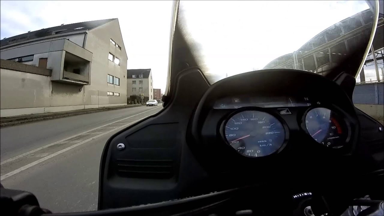 Honda Varadero 1000 onboard