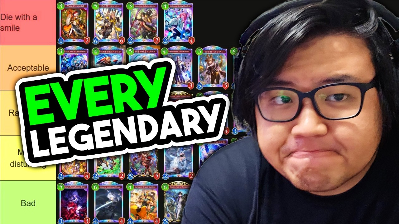 Ranking Shadowverse Worlds Beyond Cards By How Bad It Would Be to Get Executed By Them