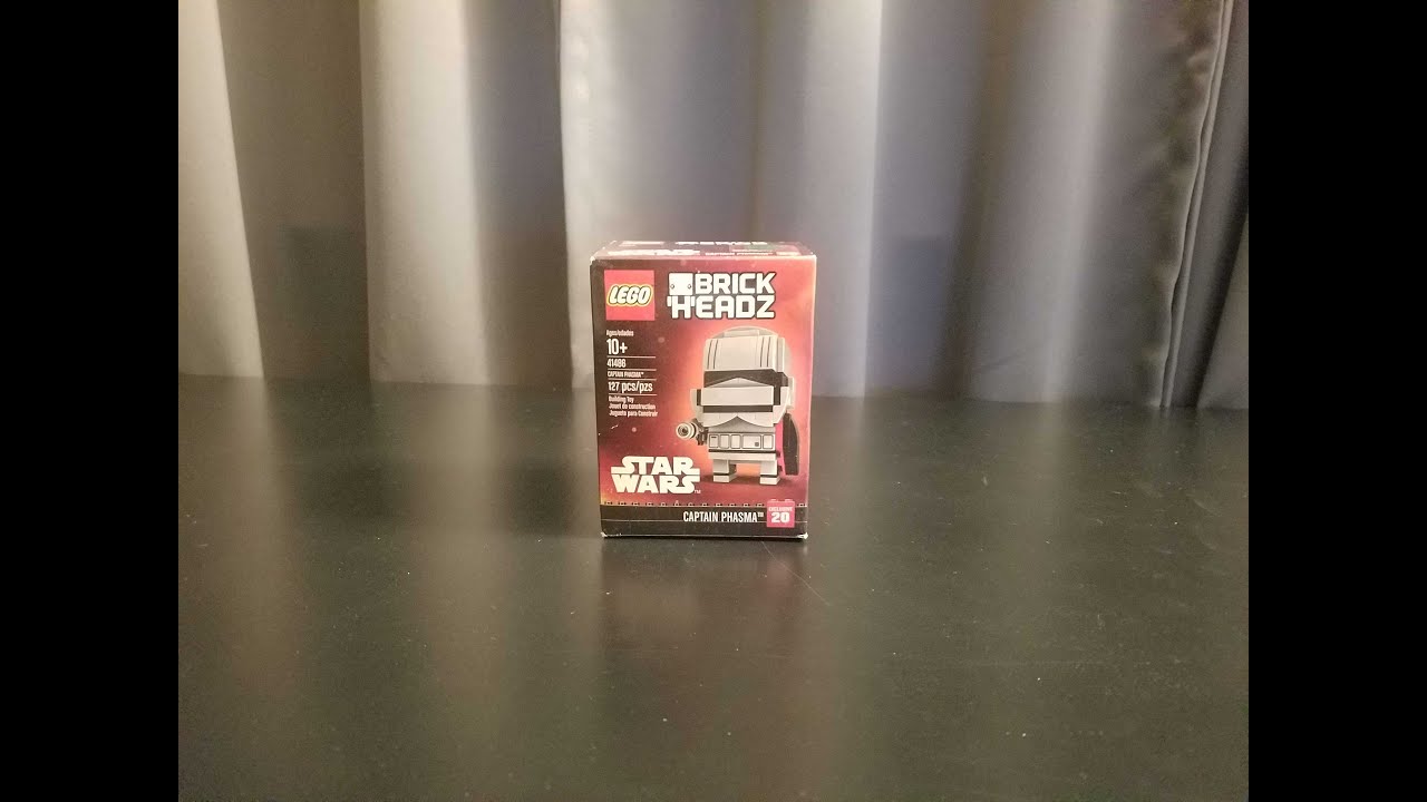 Lego Captain Phasma Brick Headz Speed Build