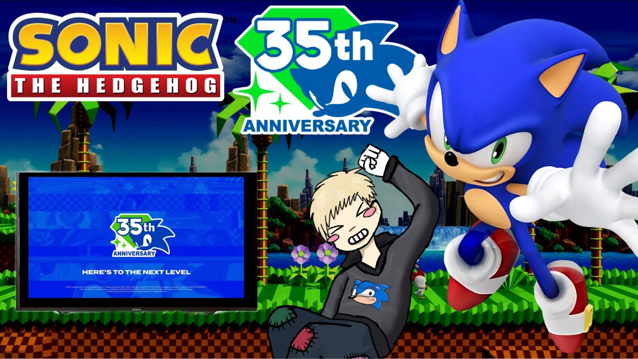 SONIC 35th ANNIVERSARY (TRAILER MERCH AND PLANS REVEALED)