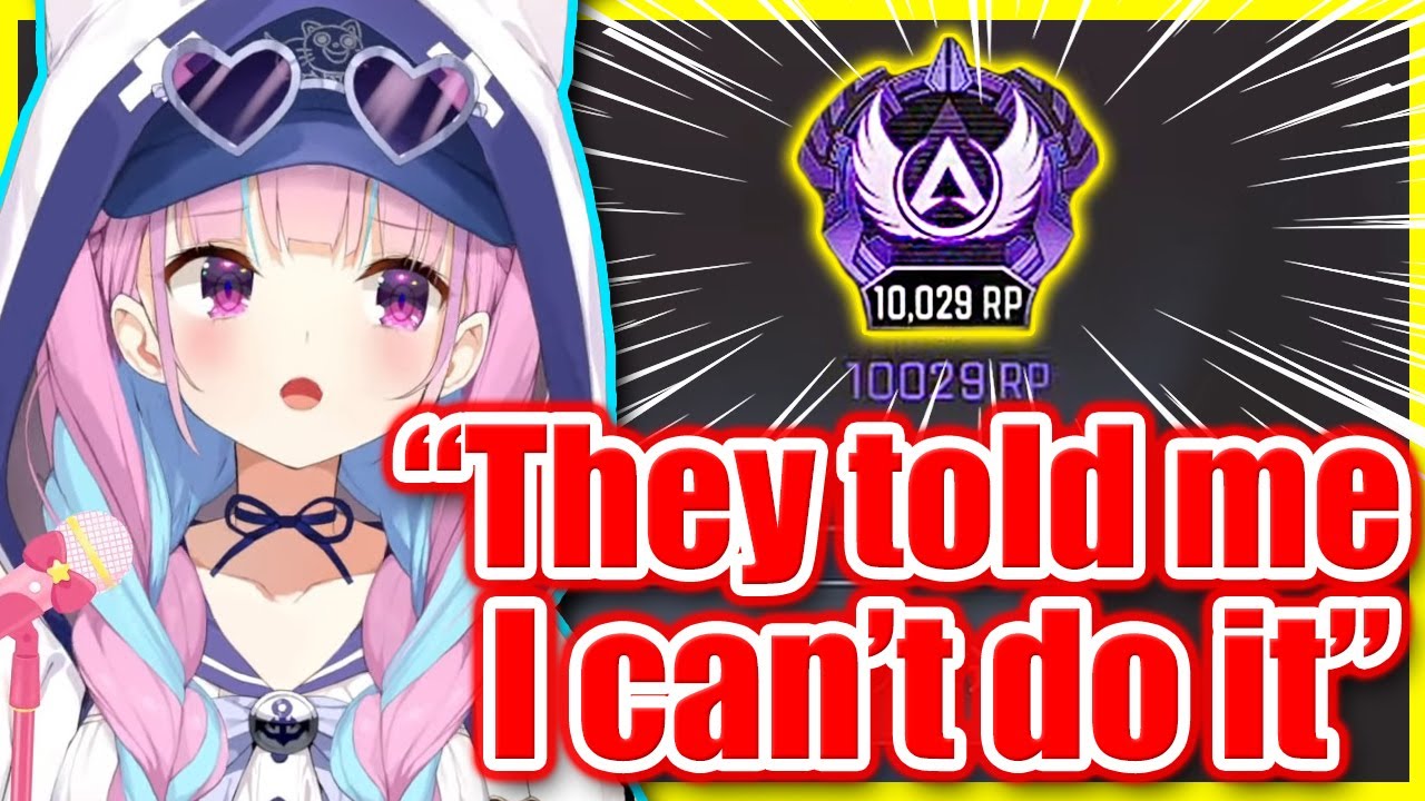 Aqua reaches MASTER in Apex - Final thoughts among tears of joy 【ENG Sub Hololive】