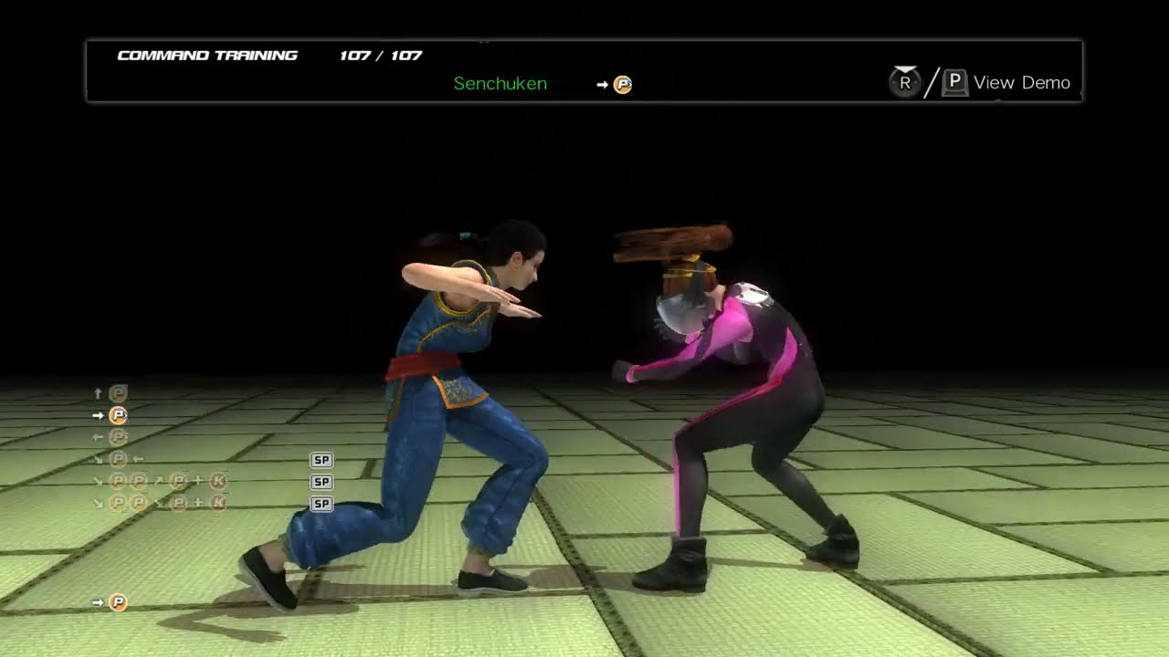 Dead or Alive 5 Last Round - Pai Chan Move List