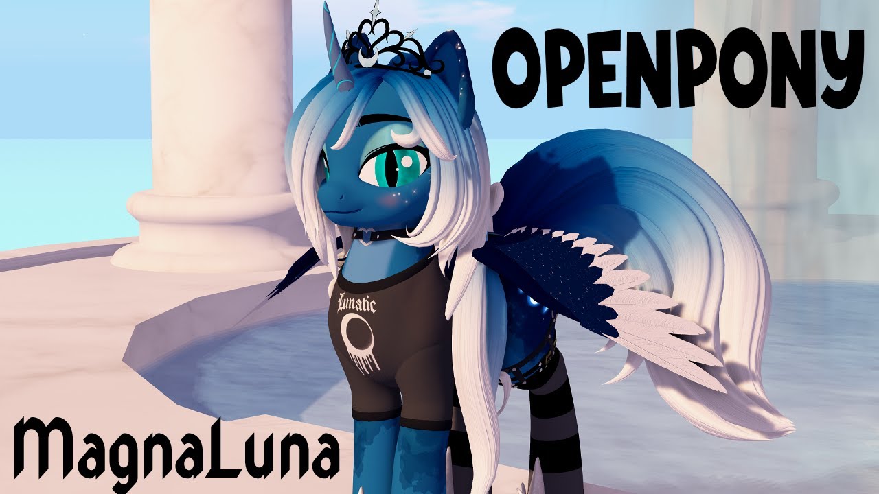 OpenPony - Magnaluna's Luna Edition
