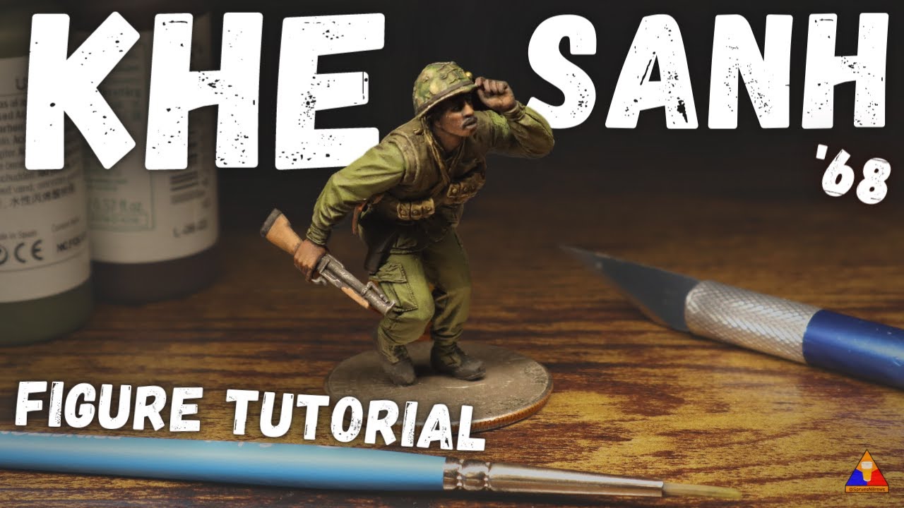 Painting Scale Model US Vietnam War Figures… Made Easy!