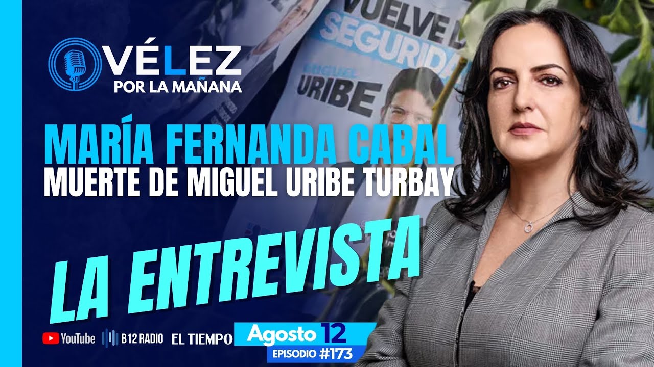 🔊Entrevista:María Fernanda Cabal Precandidata Presidencial | Somos una patria boba #velezporlamañana