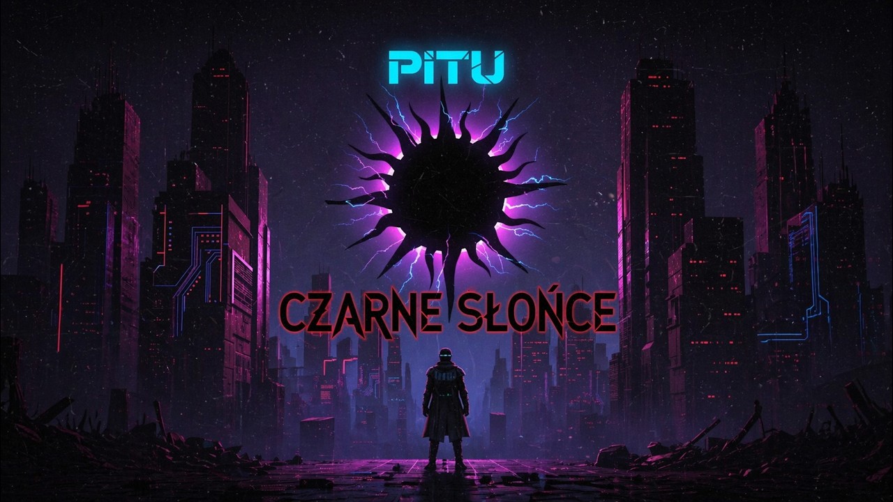 PITU - Czarne Słońce (cyberpunk, darkpop, synthwave, synthpop, futurepop, electro rock, pop)