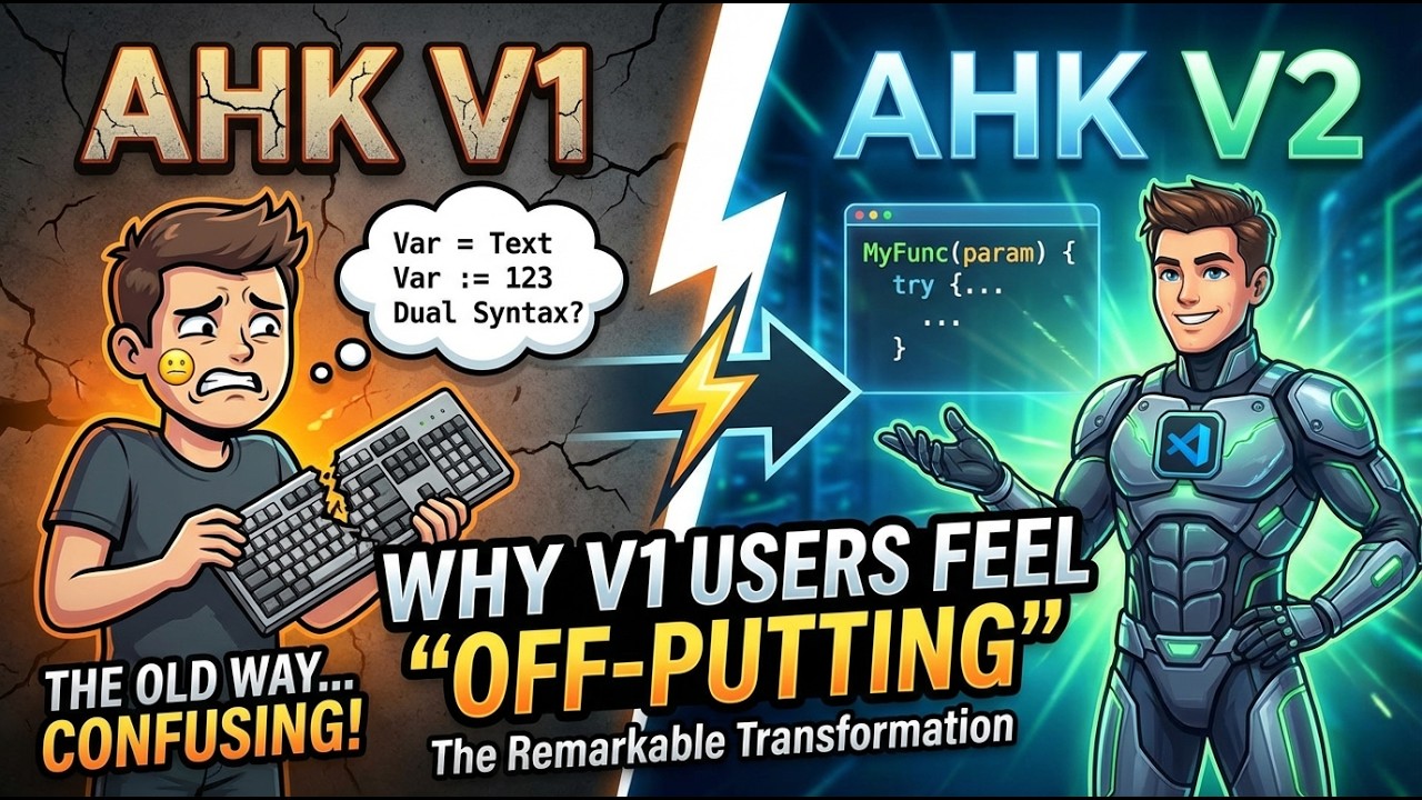 🚨 AutoHotkey V2.1 Features Will Change How You Code Forever