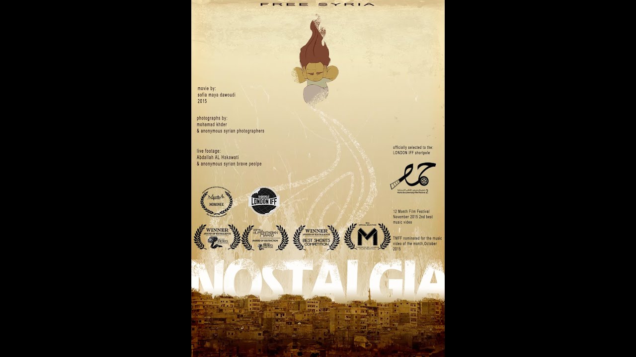 NOSTALGIA, animation for the freedom of syria, فلم انيميشن عن الثورة السورة السورية