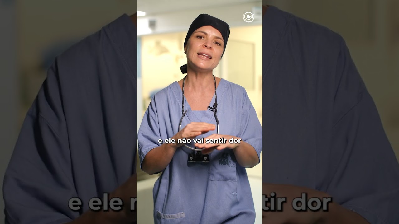 A cirurgia de estrabismo dói?