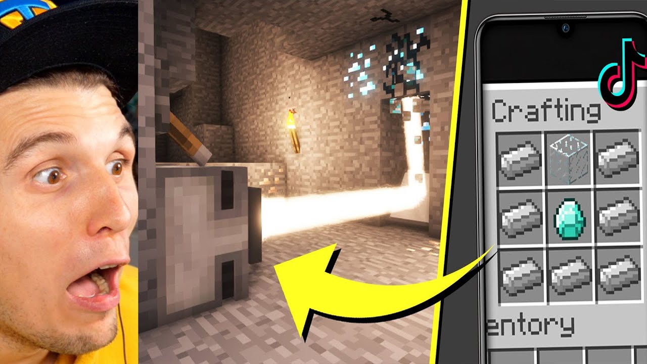 Paluten REAGIERT auf Ich teste 9 VIRALE MINECRAFT TIKTOKS die JEDER GLAUBT!