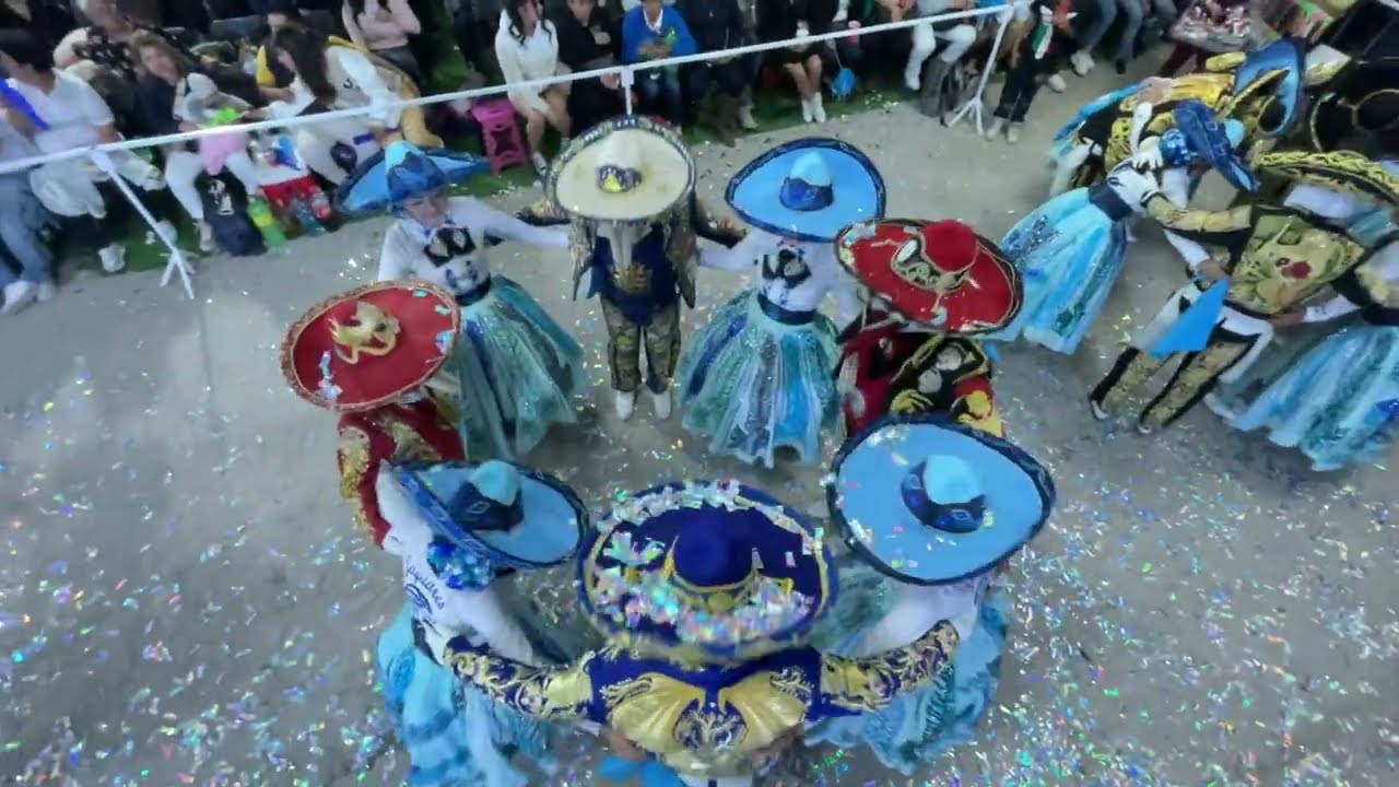 A Tiempo De Cuadrilla Melodía Lanceros | Comparsa Jaguares 2025 | Amenizados Por La Orquesta Nicho C