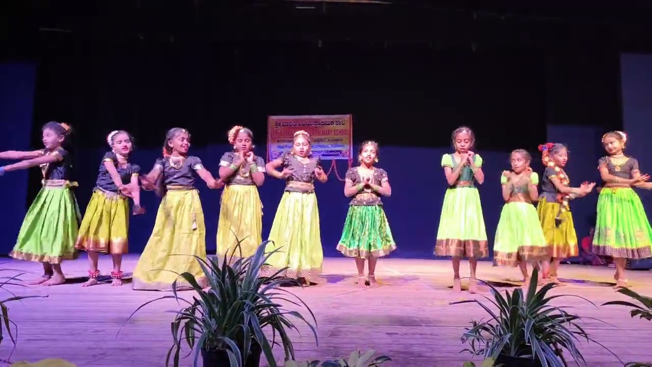 ಬಾಳ ಬಂಗಾರ ನೀನು remix song dance performance by cute little girls