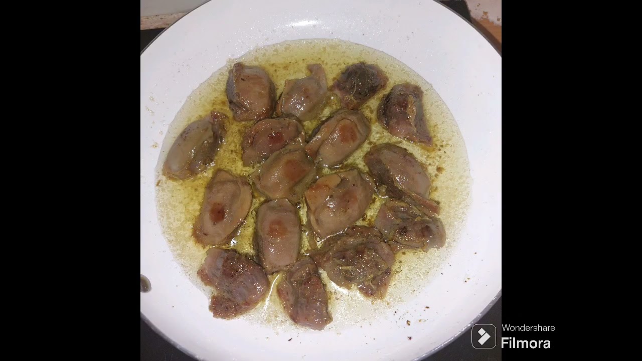 salade d'endives gésiers de canard oeufs poché