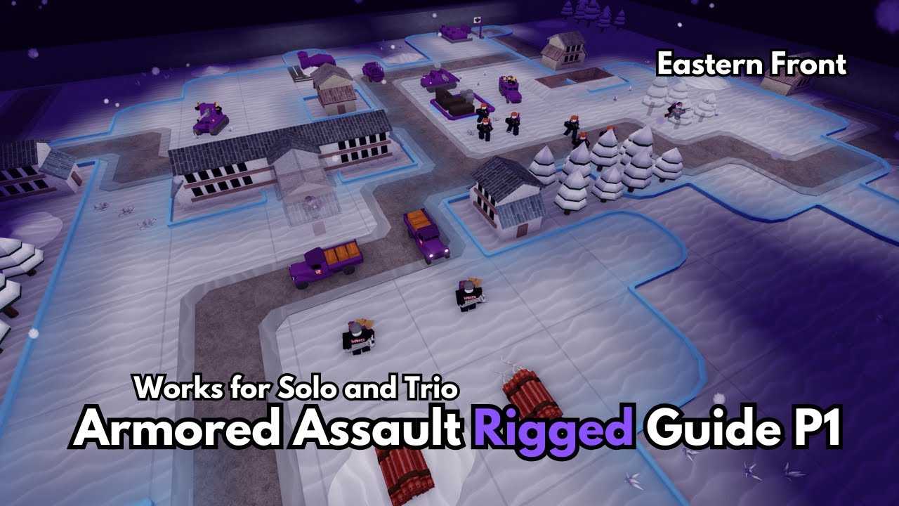 Armored Assault | Rigged | Solo and Trios | Guide | Noobs In Combat 5.7.6