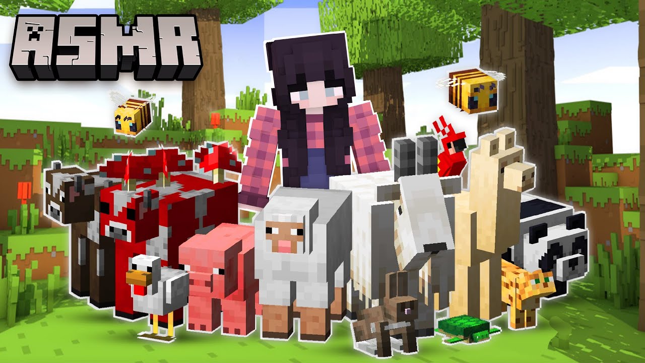 ASMR | Te muestro TODOS los MOBS de MINECRAFT