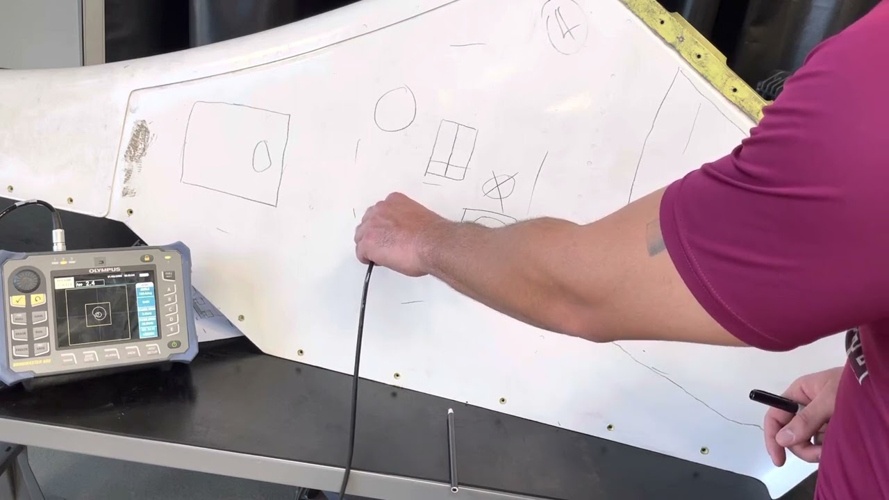 Vertical Stabilizer BondMaster 600 Pitch/Catch Lab