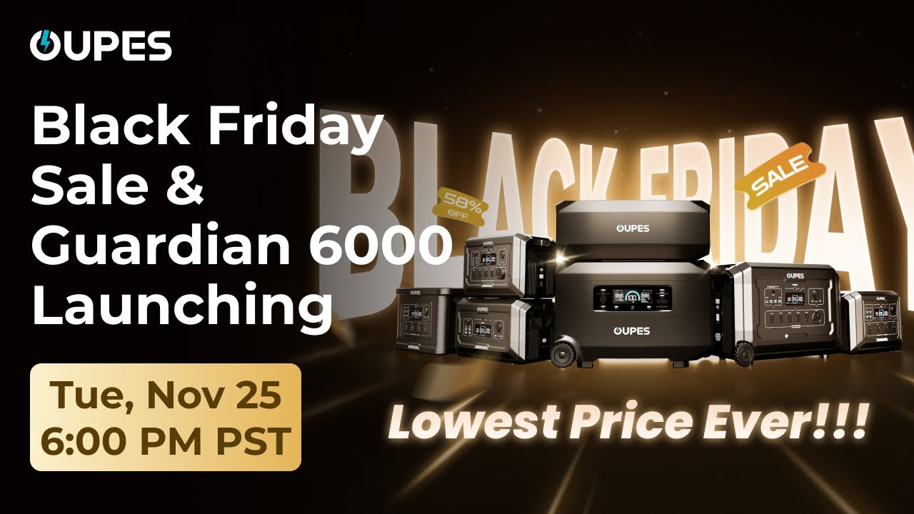 Black Friday Sale & Guardian 6000 Launching!!!