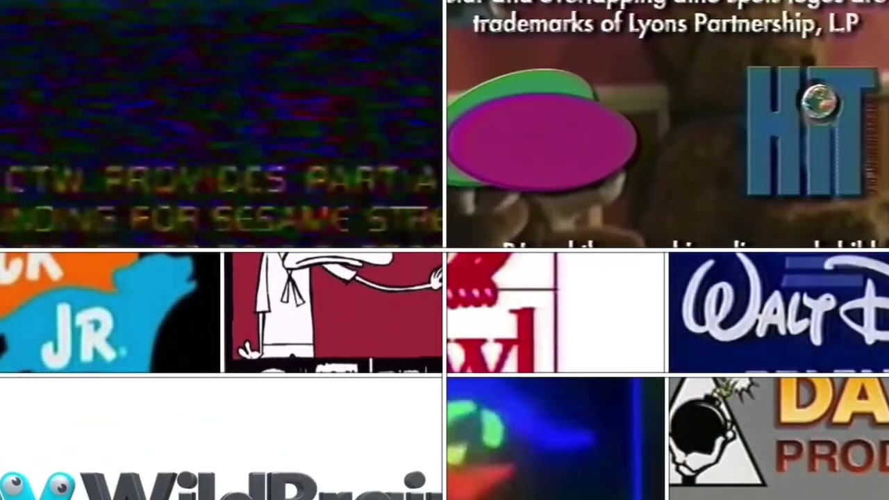 Barney, BITBC, BCC, Blue’s Clues, BITN, Camp Lazlo, GGI, ITNG, PB&J, SS, ToddWorld Credits Remix