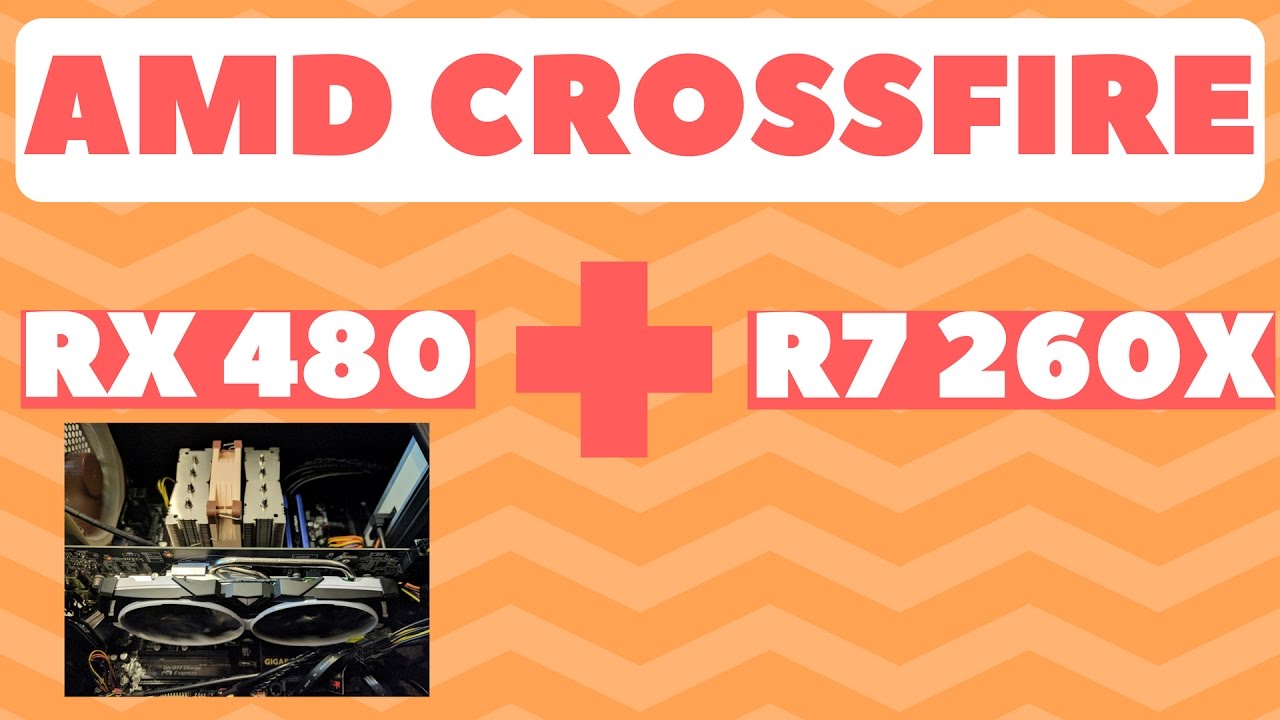 Crossfire an RX 480 with an old video card, will it work?