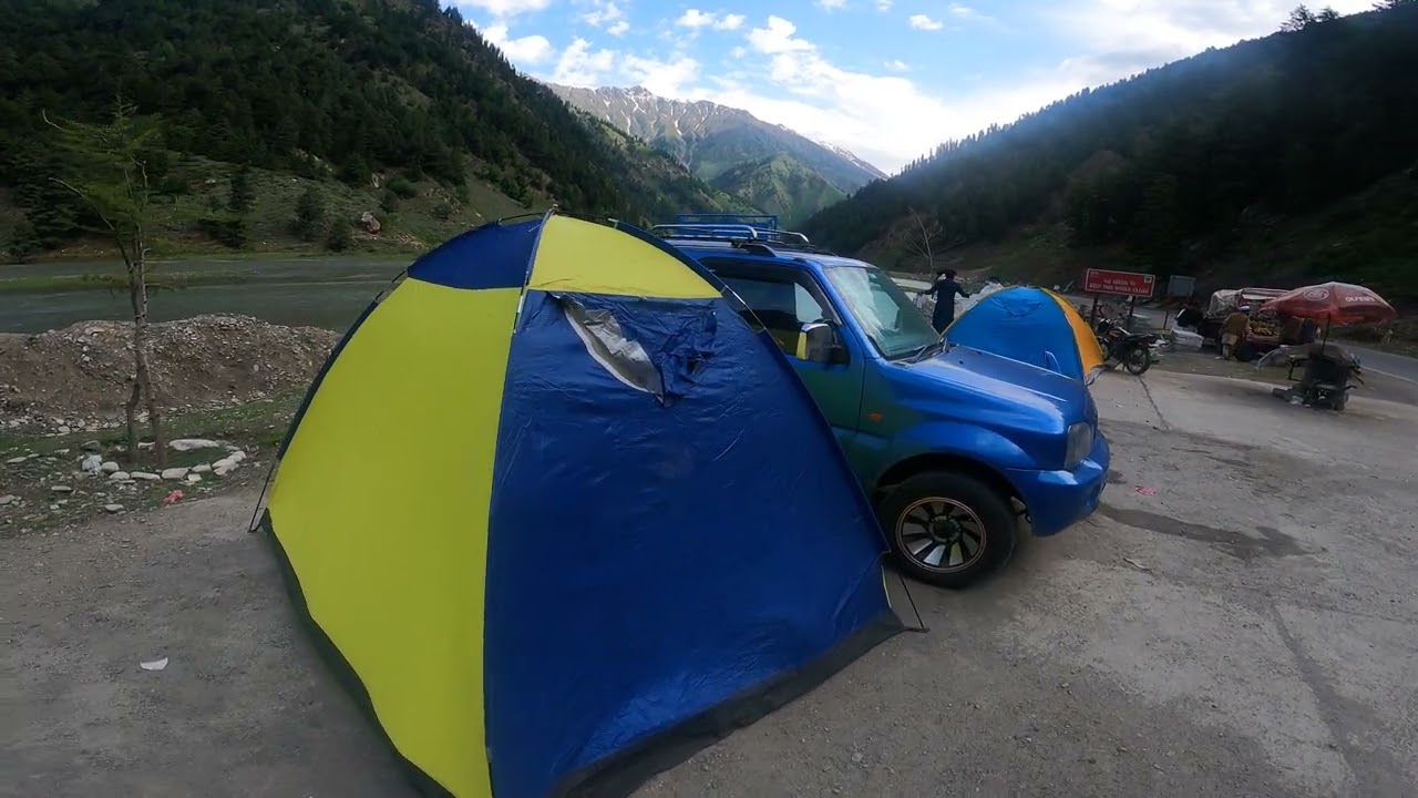 my camping at Naran valley kpk pakistan.19 jun 2024