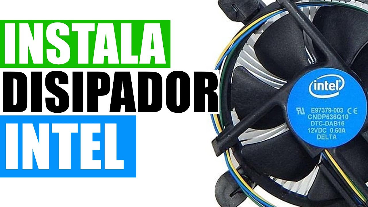As&iacute; Debes INSTALAR/PONER el Disipador de INTEL!