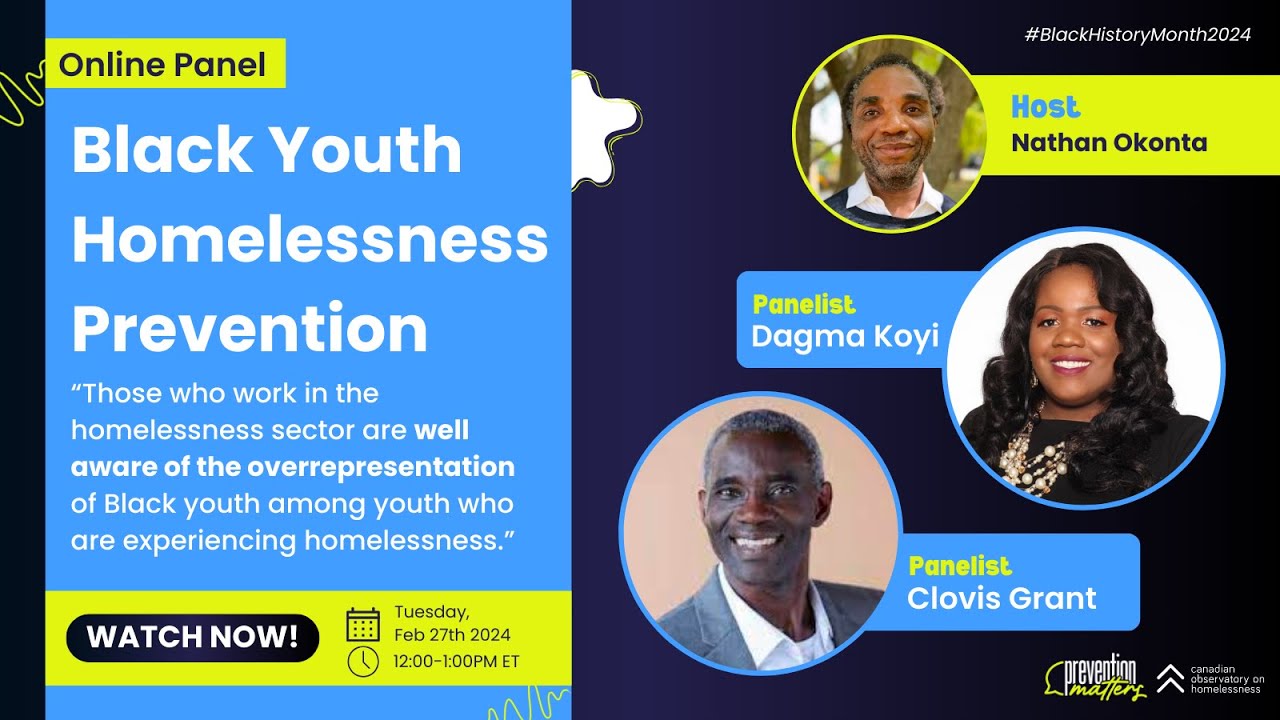 Black Youth Homelessness Prevention: Prevention Matters! Session 2