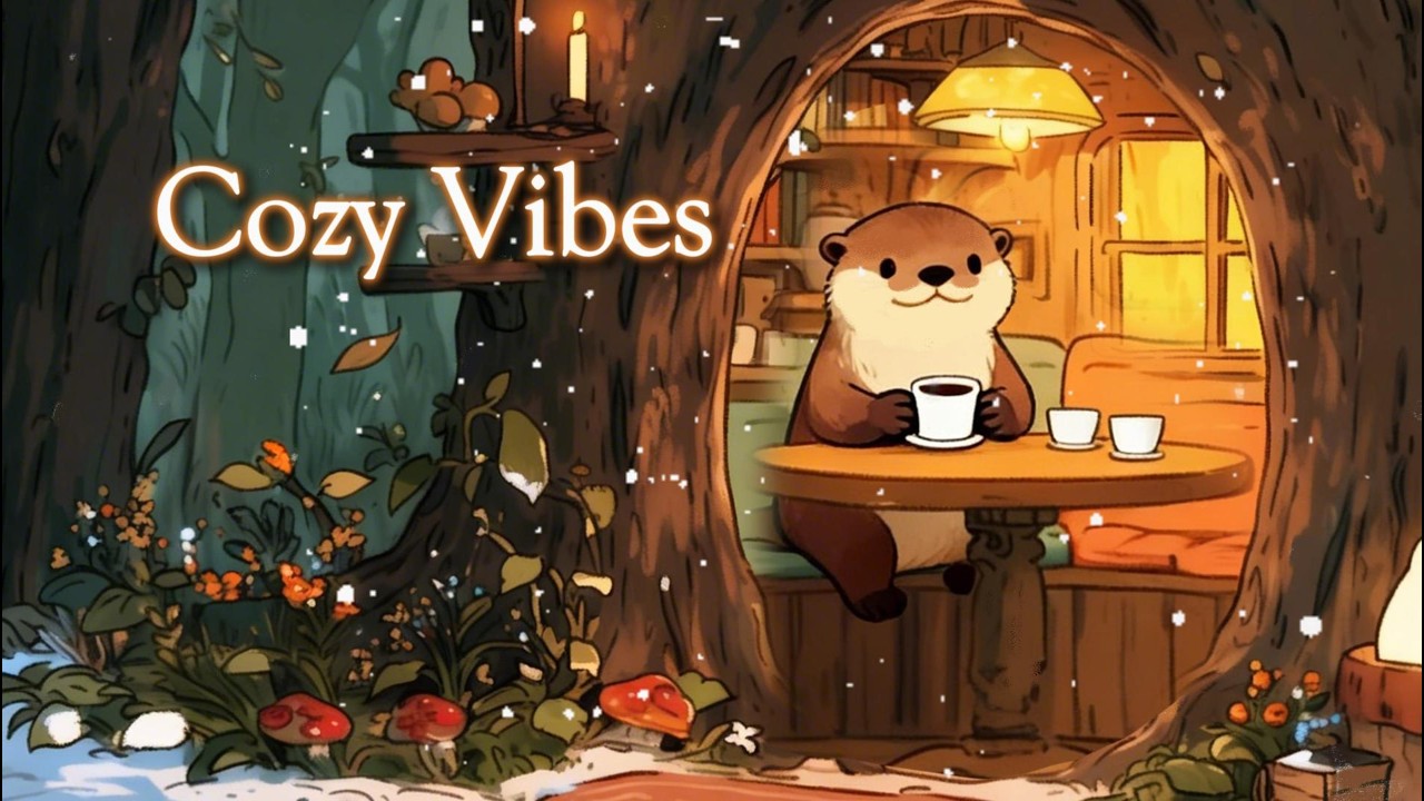 Cozy Tree House Café ☕Chill Lofi for Focus & Peace #lofihiphop  #chillmusic #coffeemusic #studymusic