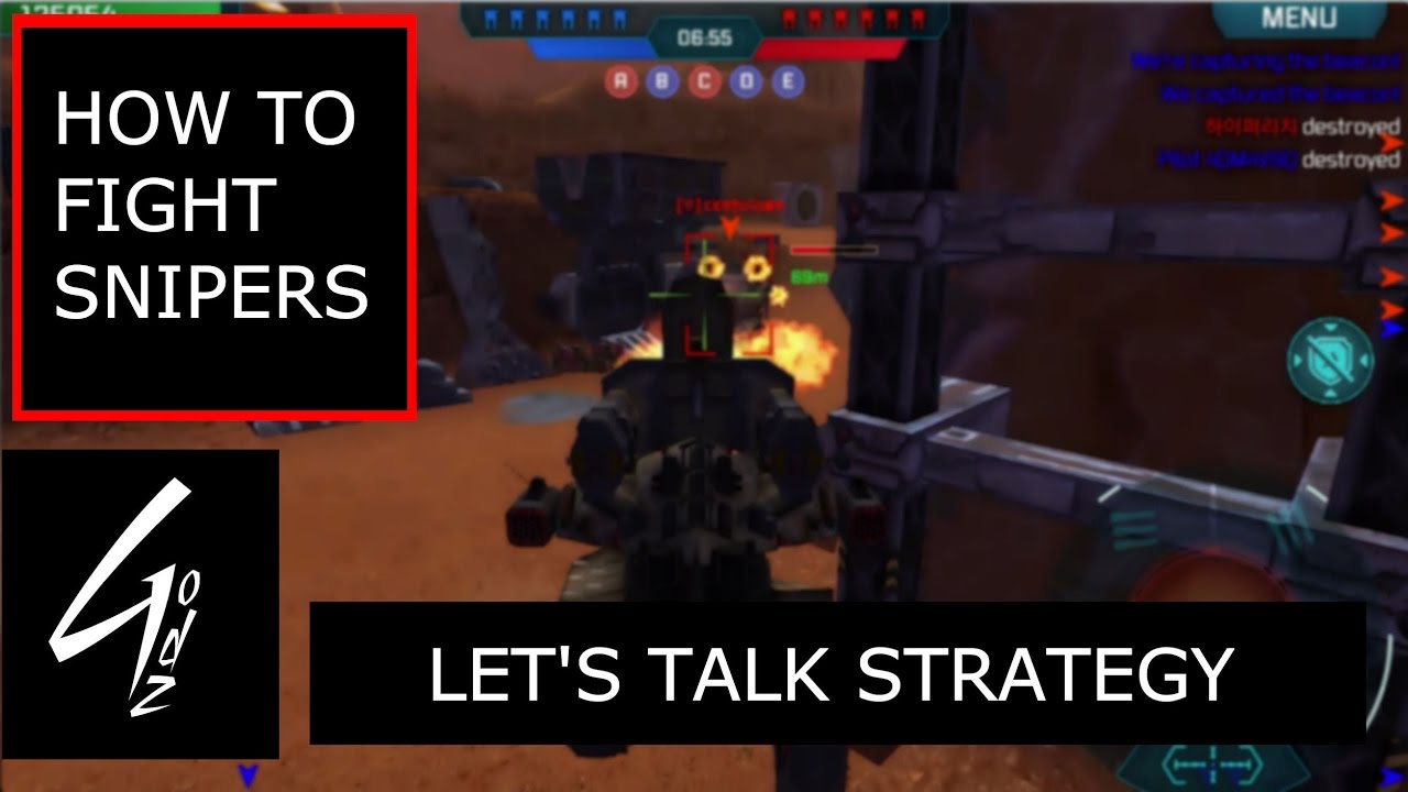 War Robots - How to FIGHT SNIPERS - Voice Commentary