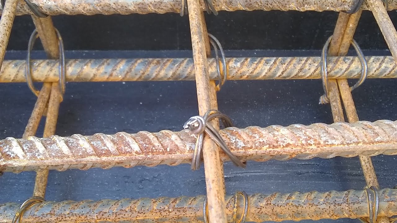 nós para amarrar ferragens fácil de fazer