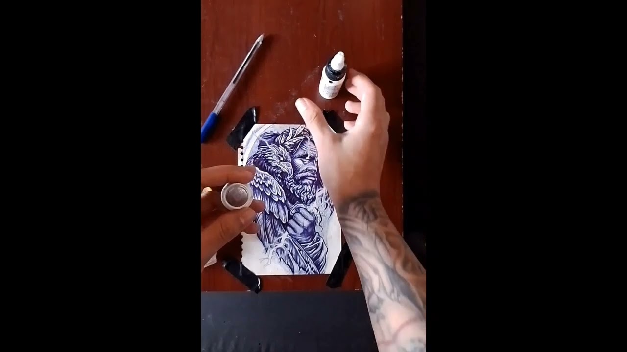 COMO FAZER DESENHOS REALISTAS, COM UMA SIMPLES CANETA ✍️ EVOLUA COM ESSA AULA 🔥( leia a descrição) 