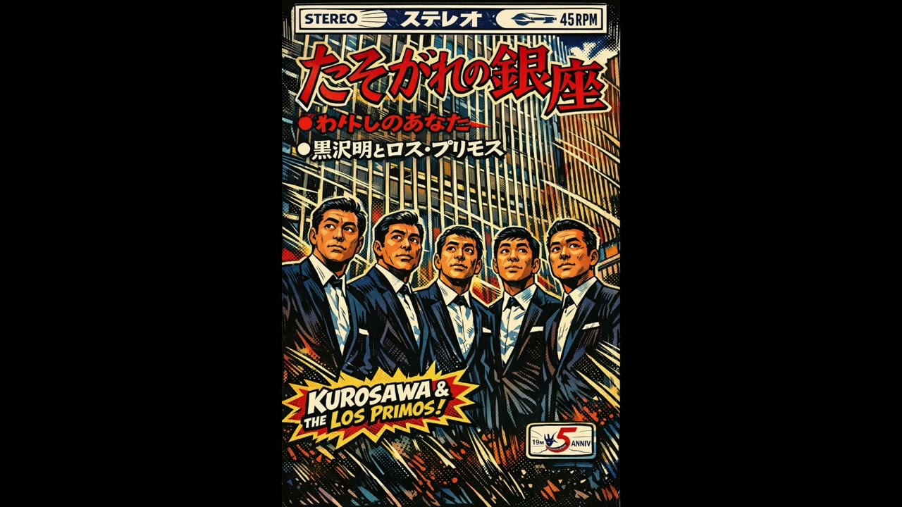 たそがれの銀座　1968年（昭和43年）