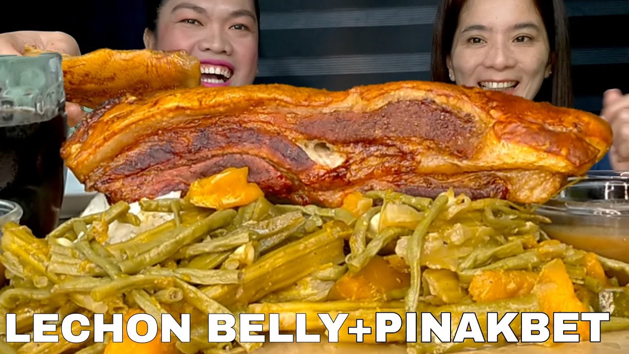 CRISPY LECHON BELLY x PINAKBET MUKBANG | PUTOK BATOK MUKBANG PHILIPPINES