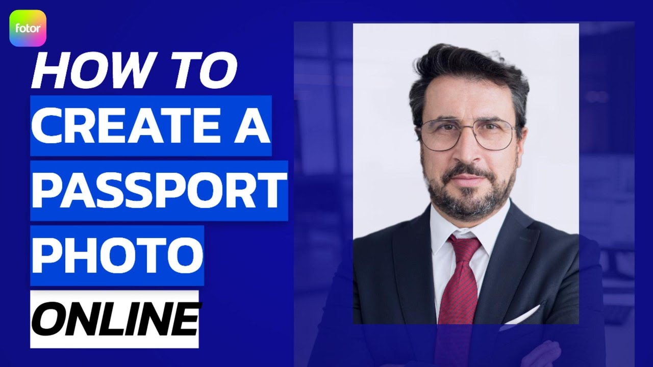 How to Create a Passport Photo Online