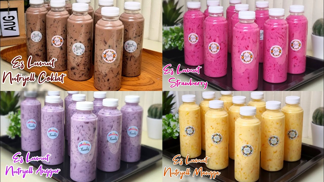 4 VARIAN RESEP ES LUMUT UNTUK JUALAN PALING BEST SELLER
