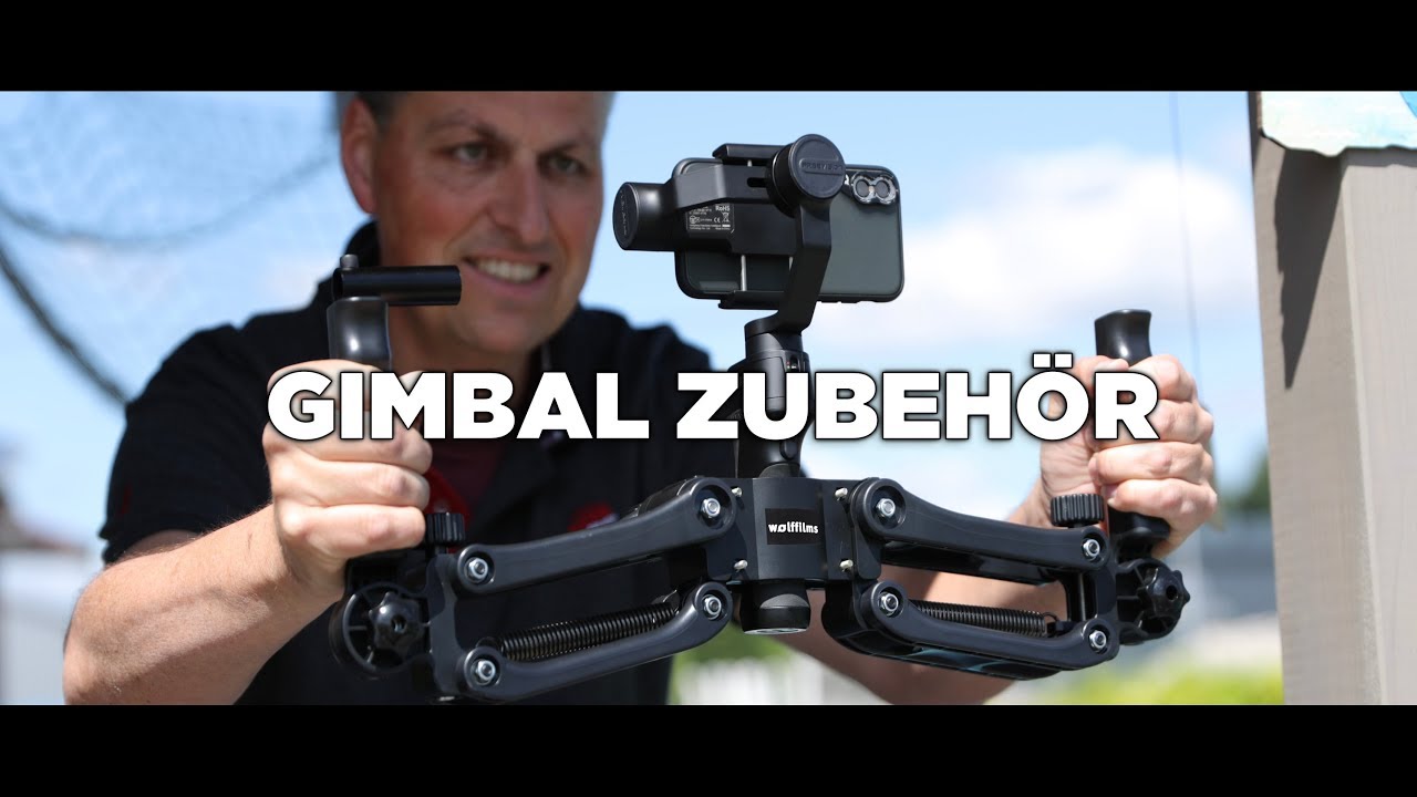 Wolffilms Gimbal Federarm f&uuml;r Pro Filmemacher | Kamera Stabilisierung f&uuml;r die 4-Achse!