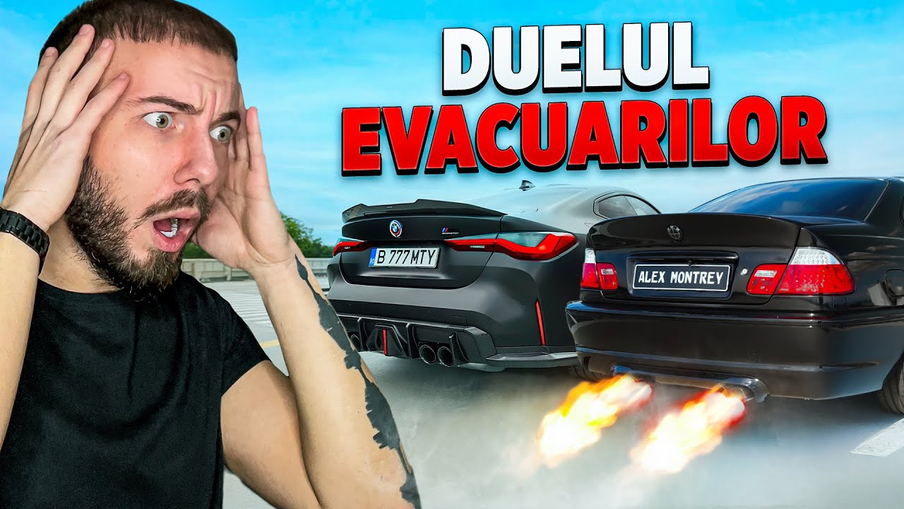 DUELUL EVACUARILOR | BMW E46 Teava Goala vs M4 Akrapovic