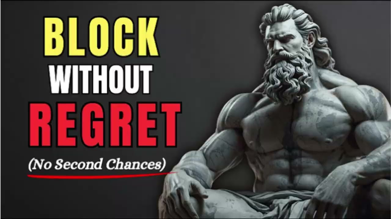 Stop Giving Second Chances: They Damaged You Intentionally|Stoic Wisdom 