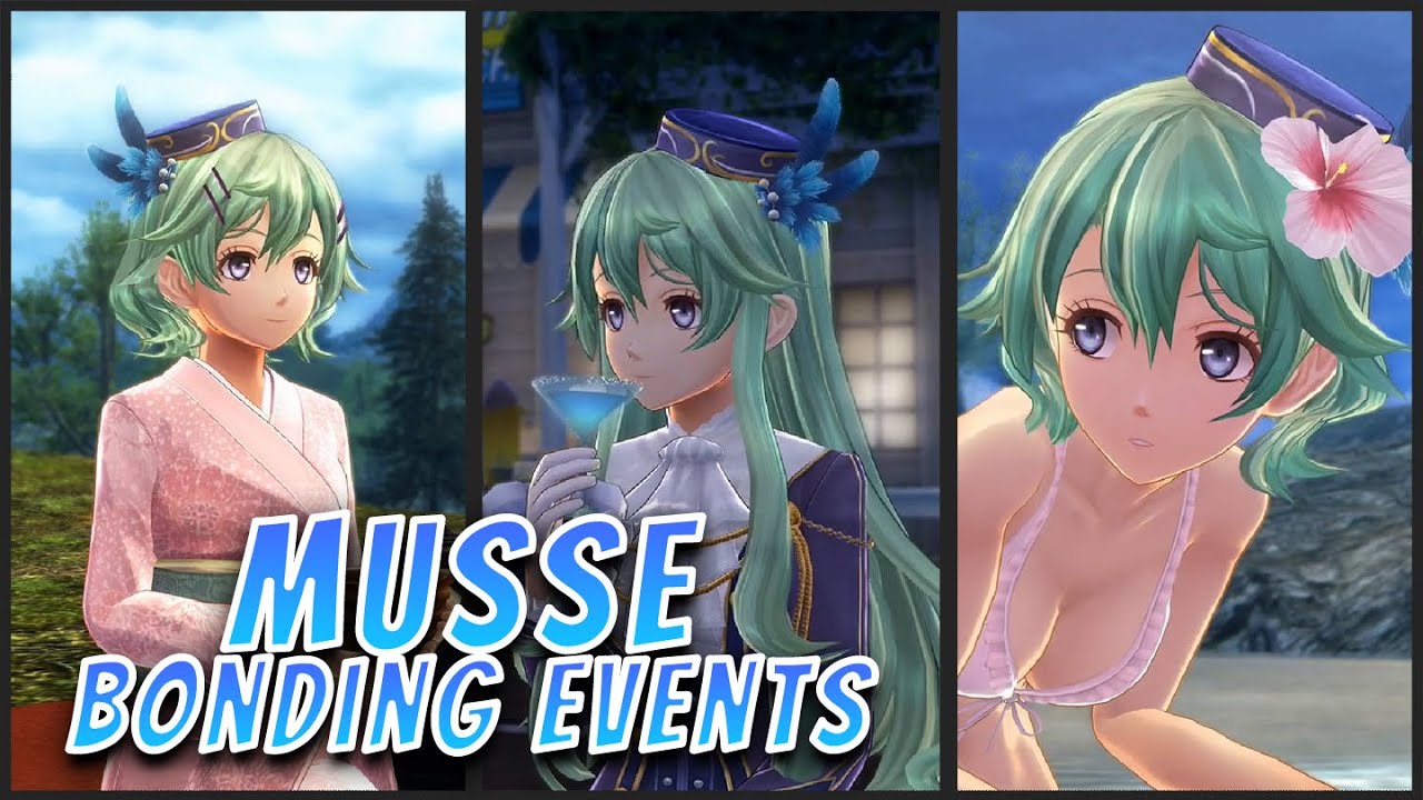 All Musse Bonding Events w/ Romance | Trails of Cold Steel IV | English