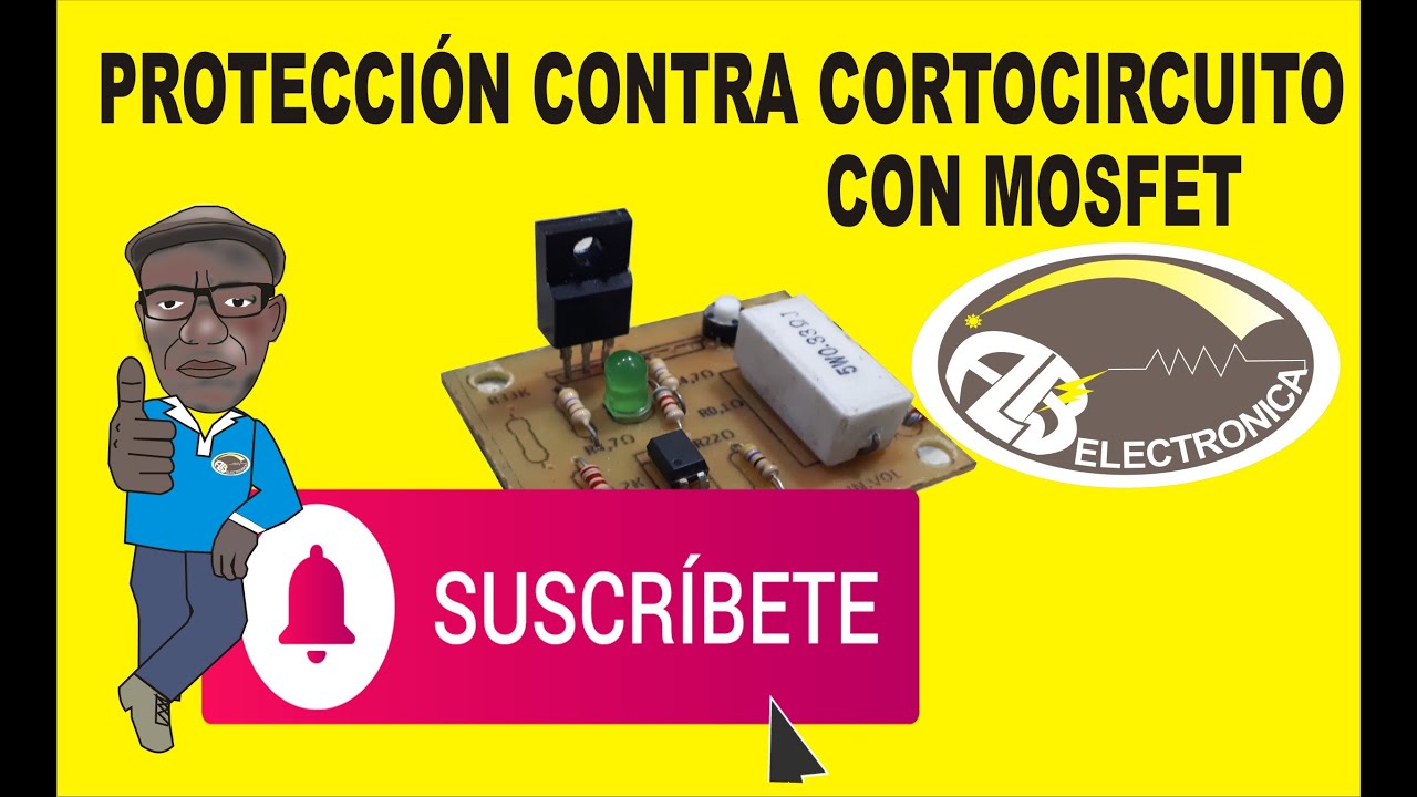 Proteccion contra corto circuito con Mosfet