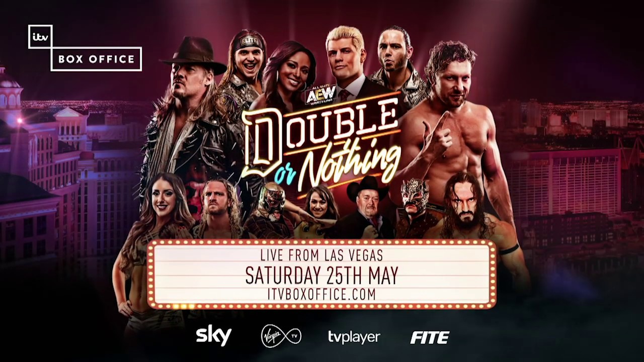 AEW: Double Or Nothing on ITV Box Office | Sat 25th May