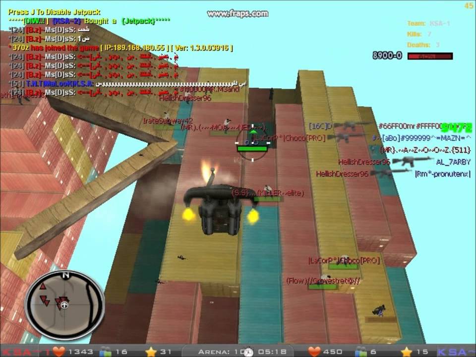 MTA:SA - KSA Saudi BaseMode ● Pro ShooTer