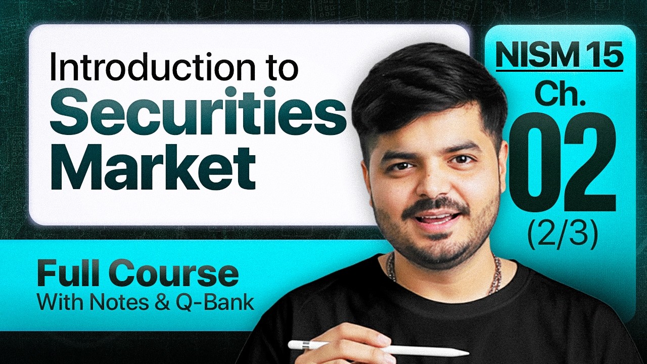 NISM Research Analyst Exam 2026 (Updated) | FULL COURSE - Chapter 2 (2/3) | The Valuation School