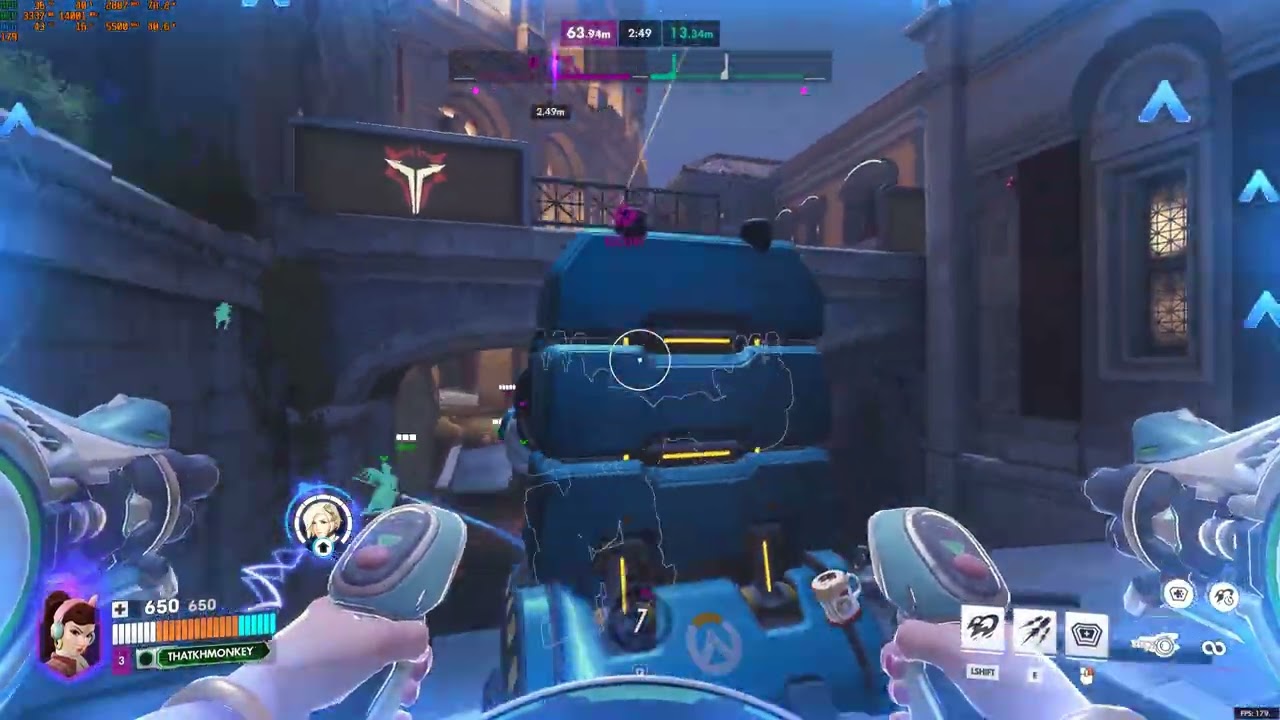 Overwatch - Family Gaming (Twin A aka thatKHMonkey 's POV) (No commentary)