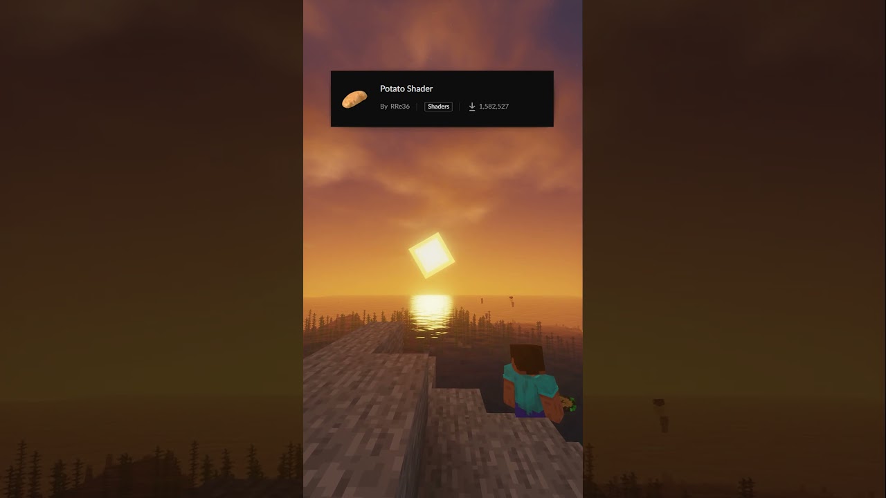 The BEST Low END Shader #minecraft